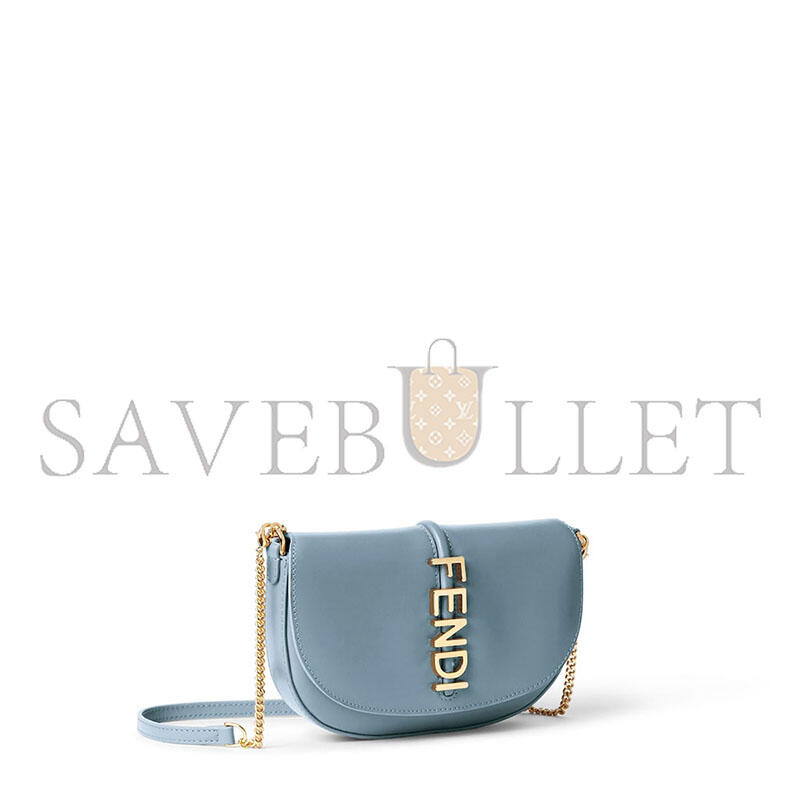 F**di graphy wallet on chain 8m0529anssf1ujc (20.5*13*3.5cm)